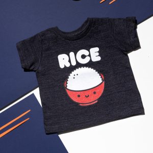 SALE Kawaii Rice Baby + Kid + Adult Graphic Tee