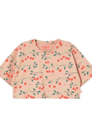 SALE Cherry Trees Crop Tee