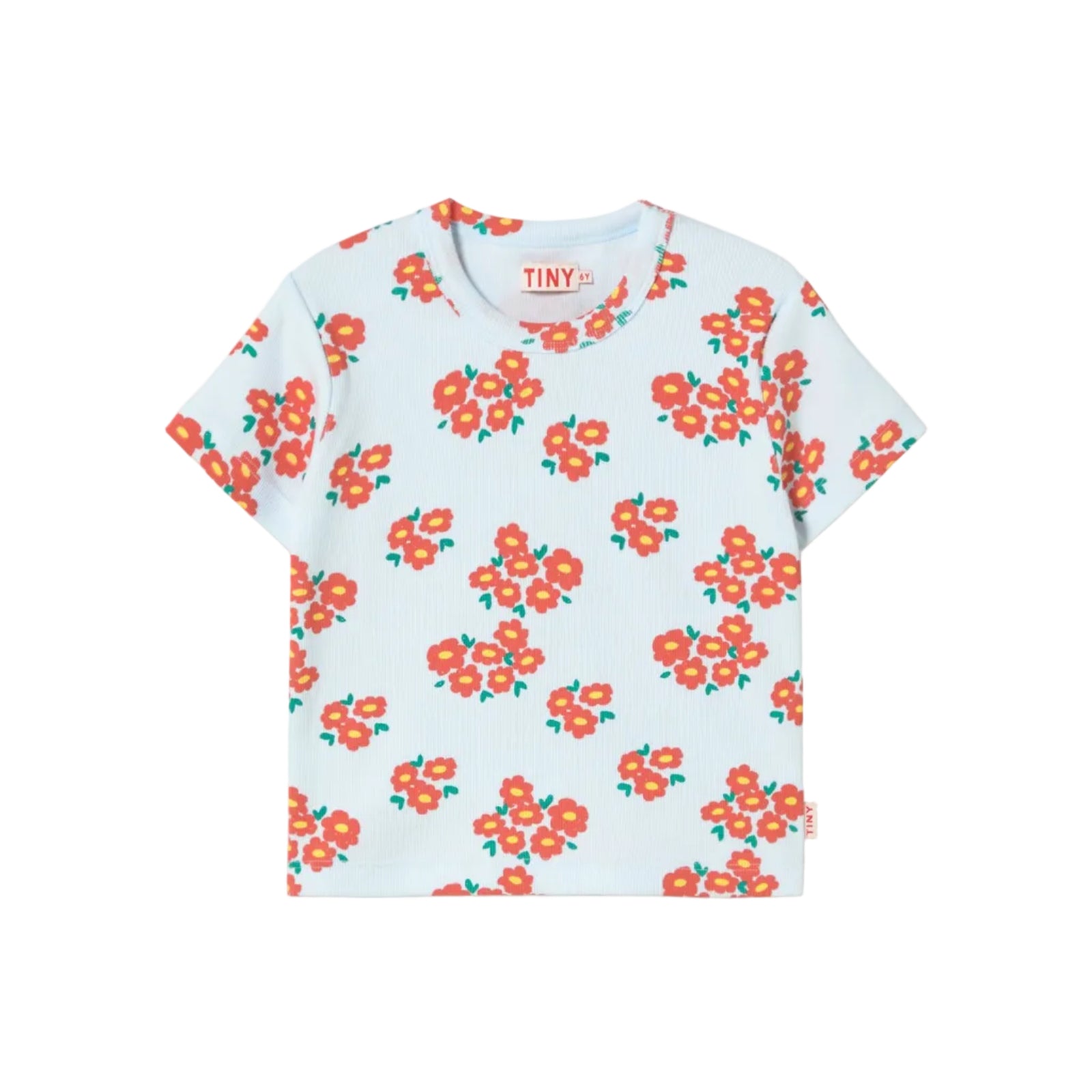 SALE Blossoms Ribbed Tee
