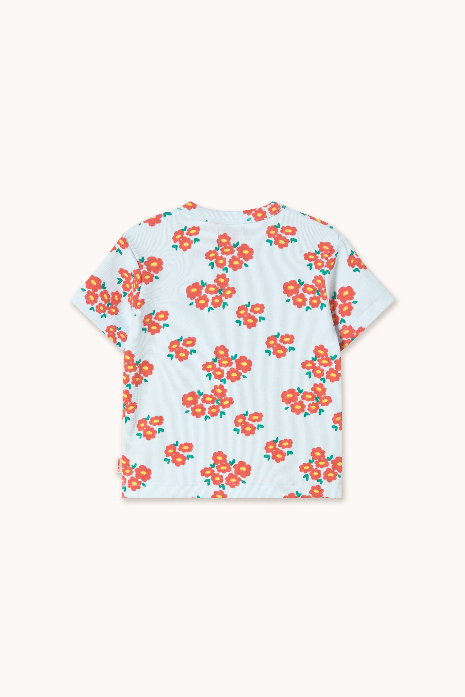 SALE Blossoms Ribbed Tee - Image 2