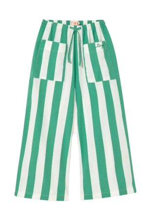 SALE Emerald Stripe Pants