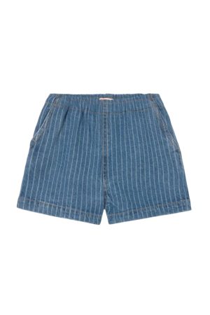 SALE Striped Denim Shorts