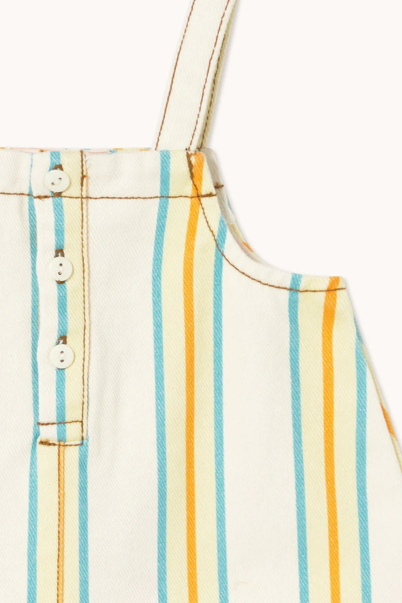 SALE Multicolor Stripes Baby Dungaree - Image 3
