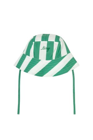 Emerald Stripes Bucket Hat