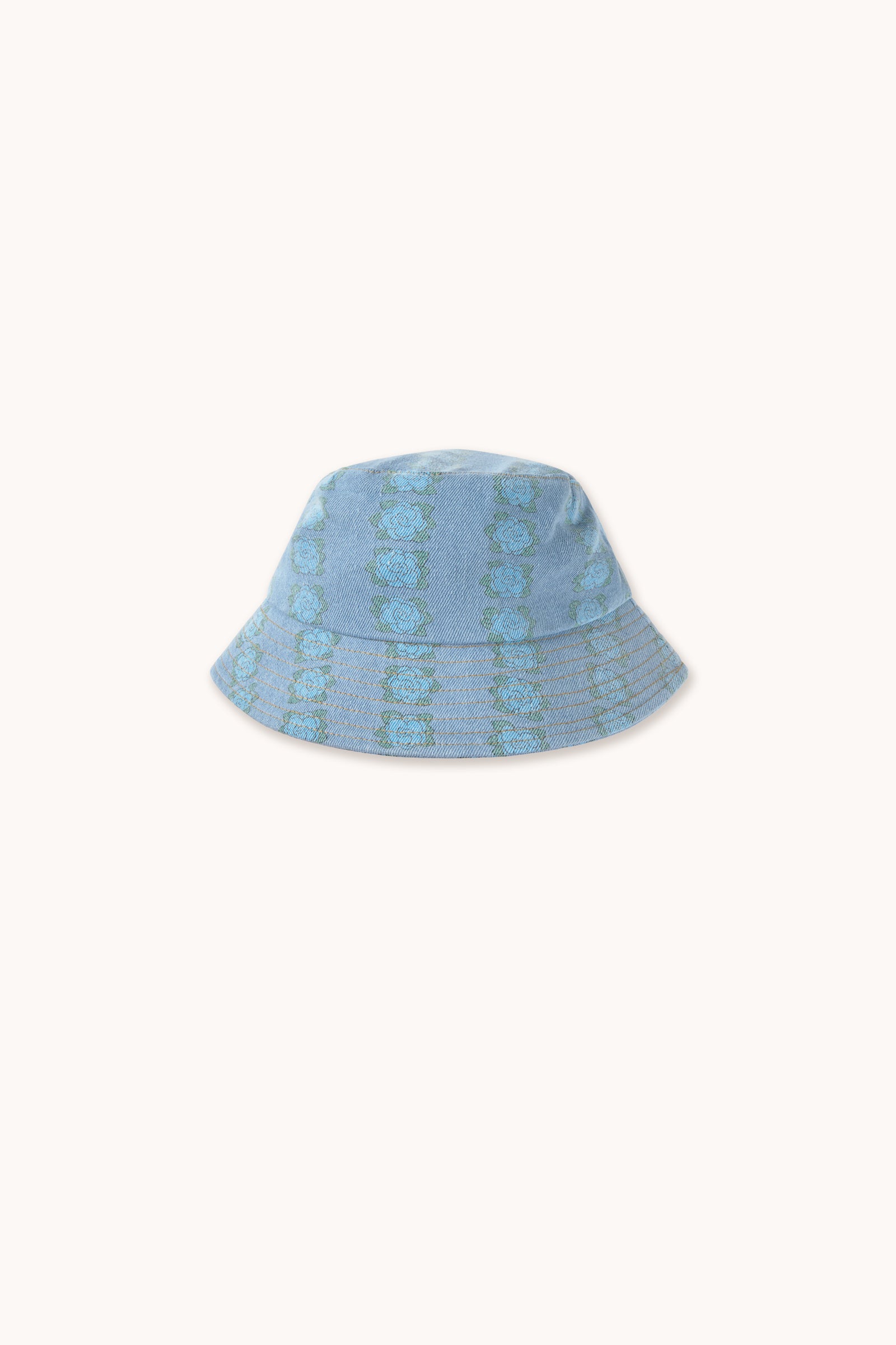 Blue Flowers Bucket Hat - Image 2
