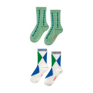 Diamond Medium Length 2-Pack Socks