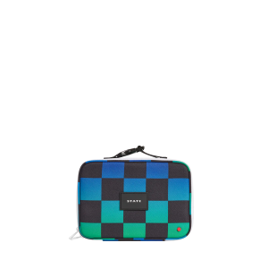 Blue Checkerboard Rodgers Lunchbox
