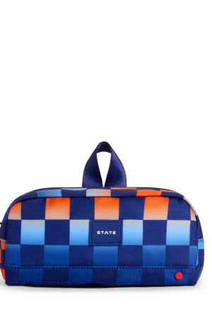 Gradient Checkerboard Clinton Pencil Case