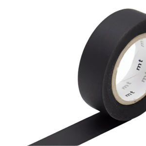 Matte Black Washi Tape