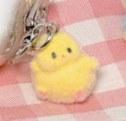 Fluffy Animal Mini Keyring - Image 5