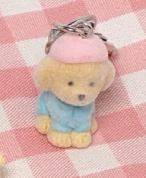 Fluffy Animal Mini Keyring - Image 4