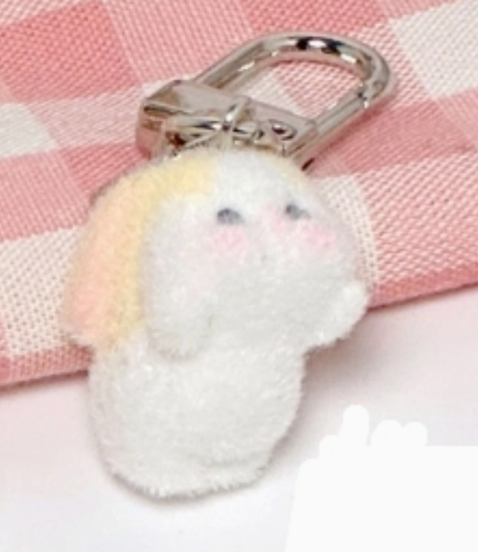 Fluffy Animal Mini Keyring - Image 8