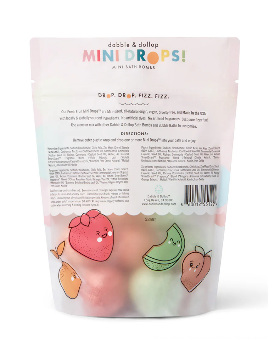 Fresh Fruit - Mini Drops Bath Bombs - Image 3