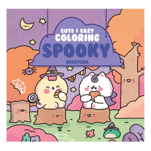 Cute & Cozy Coloring: Spooky by Beckycas