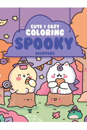 Cute & Cozy Coloring: Spooky by Beckycas