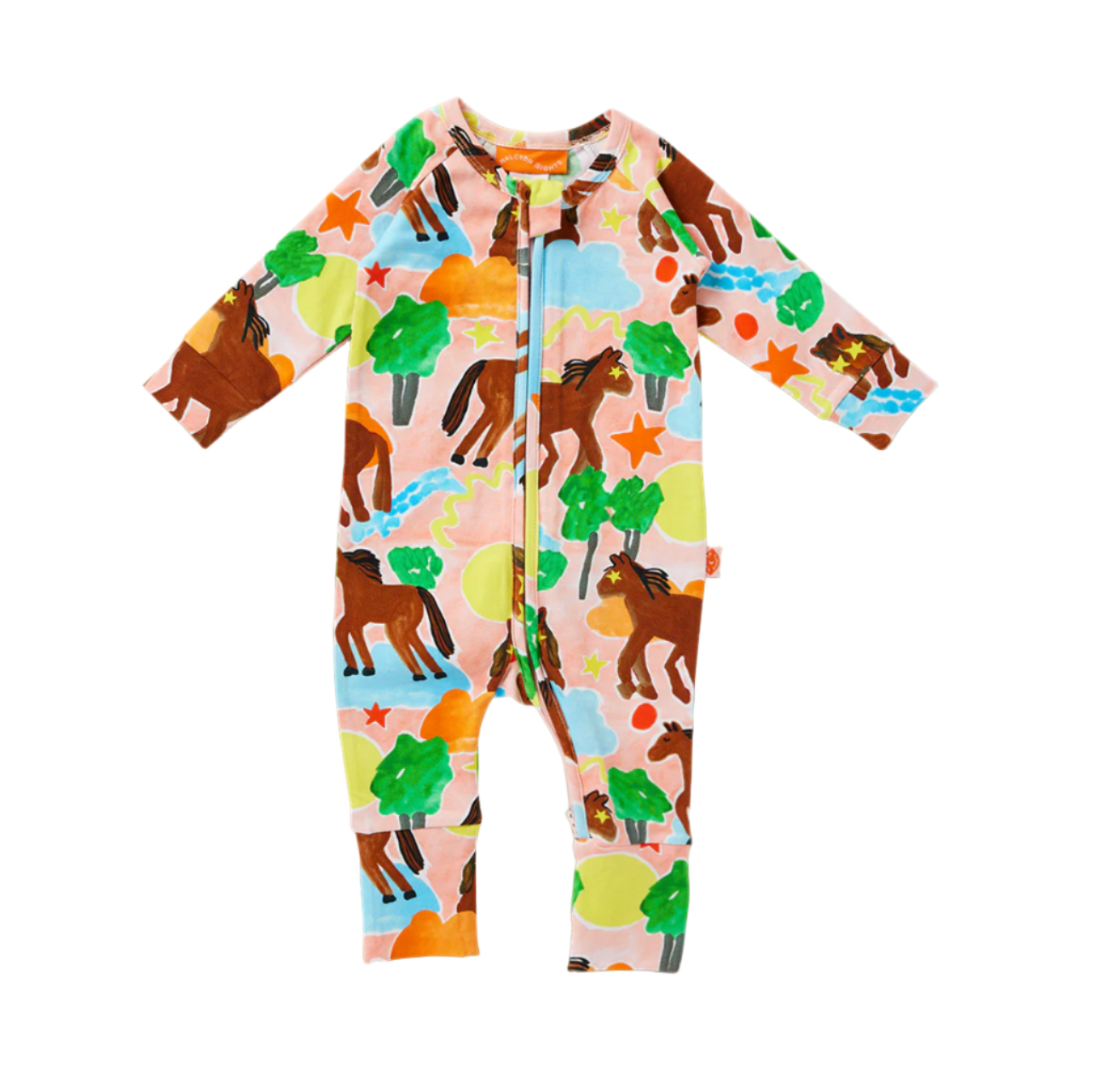 Giddy Up Long Sleeve Romper
