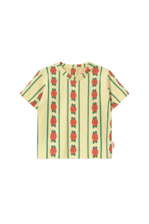 SALE Rose Pattern Knitted Baby Tee