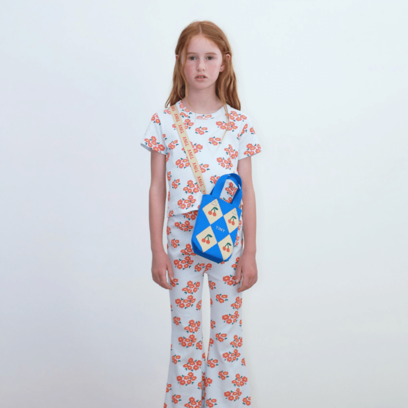 SALE Blossoms Ribbed Tee - Image 4