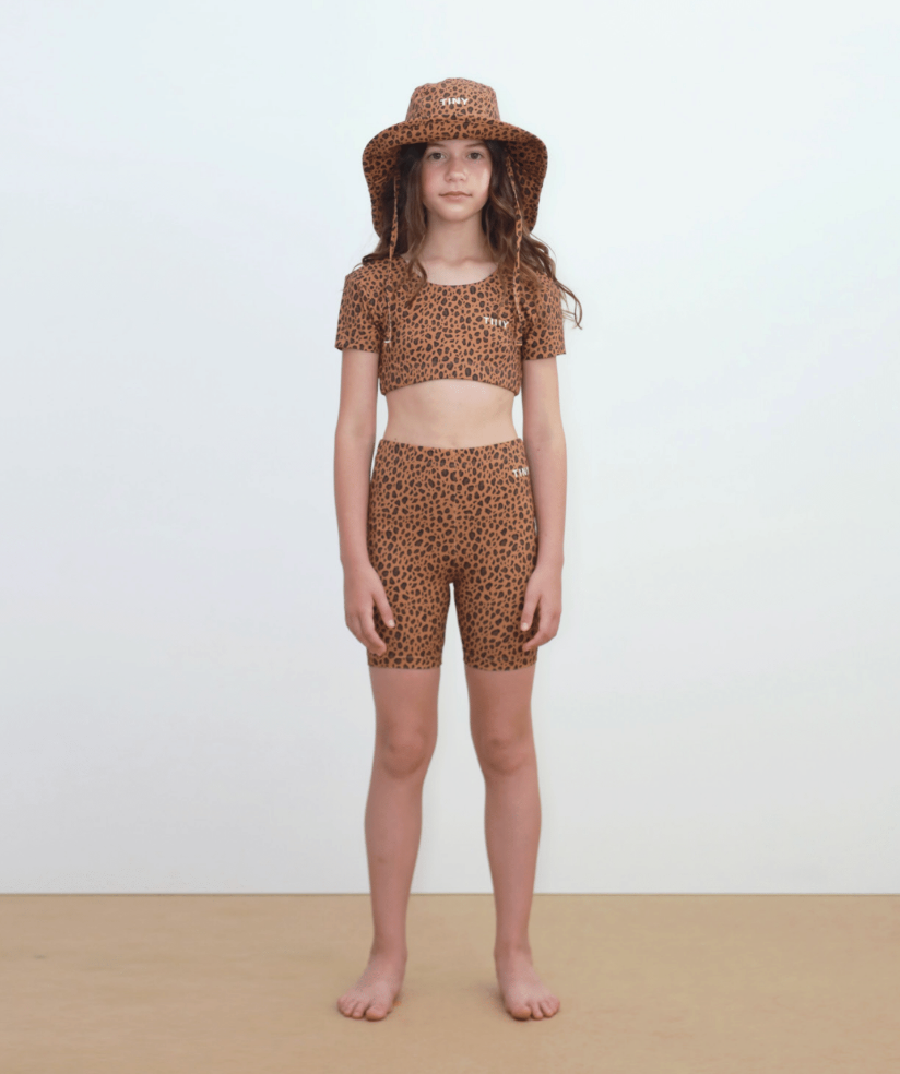 SALE Mini Animal Print Biker Leggings - Image 4