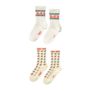 Cherry Medium Length 2-Pack Socks