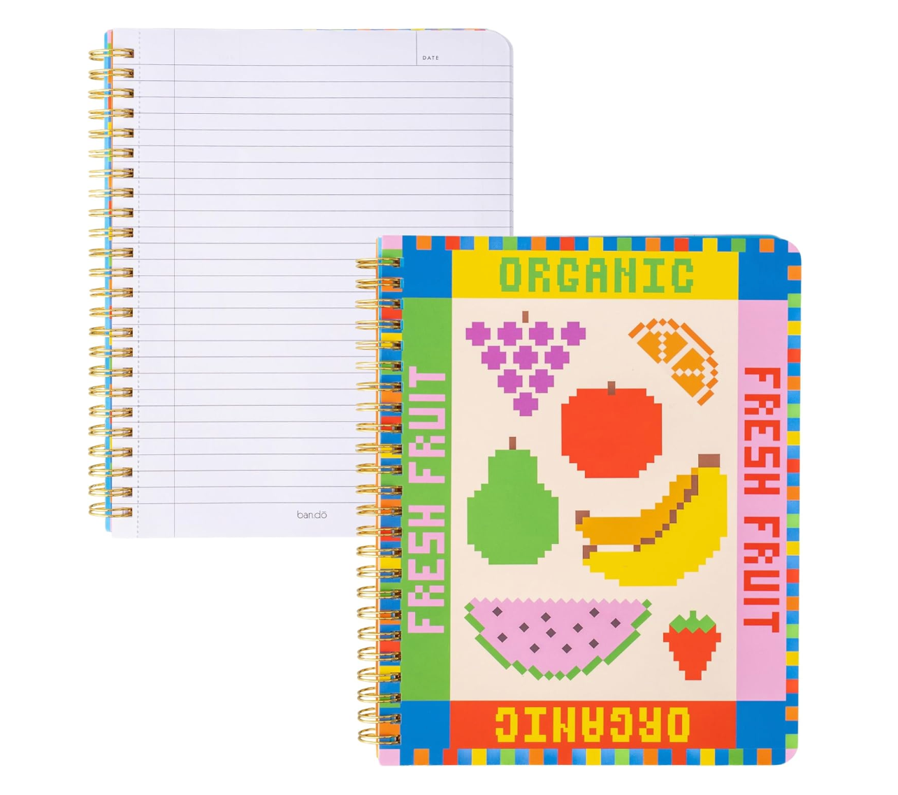 Rough Draft Mini Notebook - Fruit Tiles - Image 7