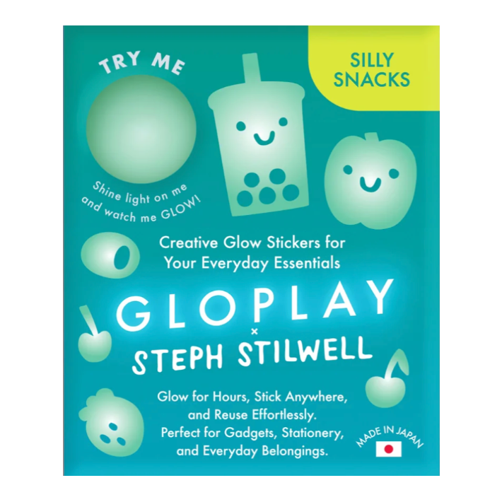 Silly Snacks Mini Pack Glow-in-the-Dark Stickers