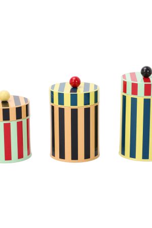 Stripe Canisters