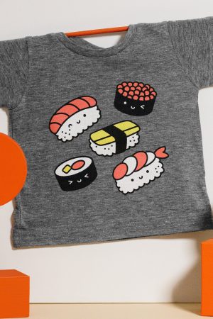 Kawaii Sushi Baby + Kid + Adult Graphic Tee