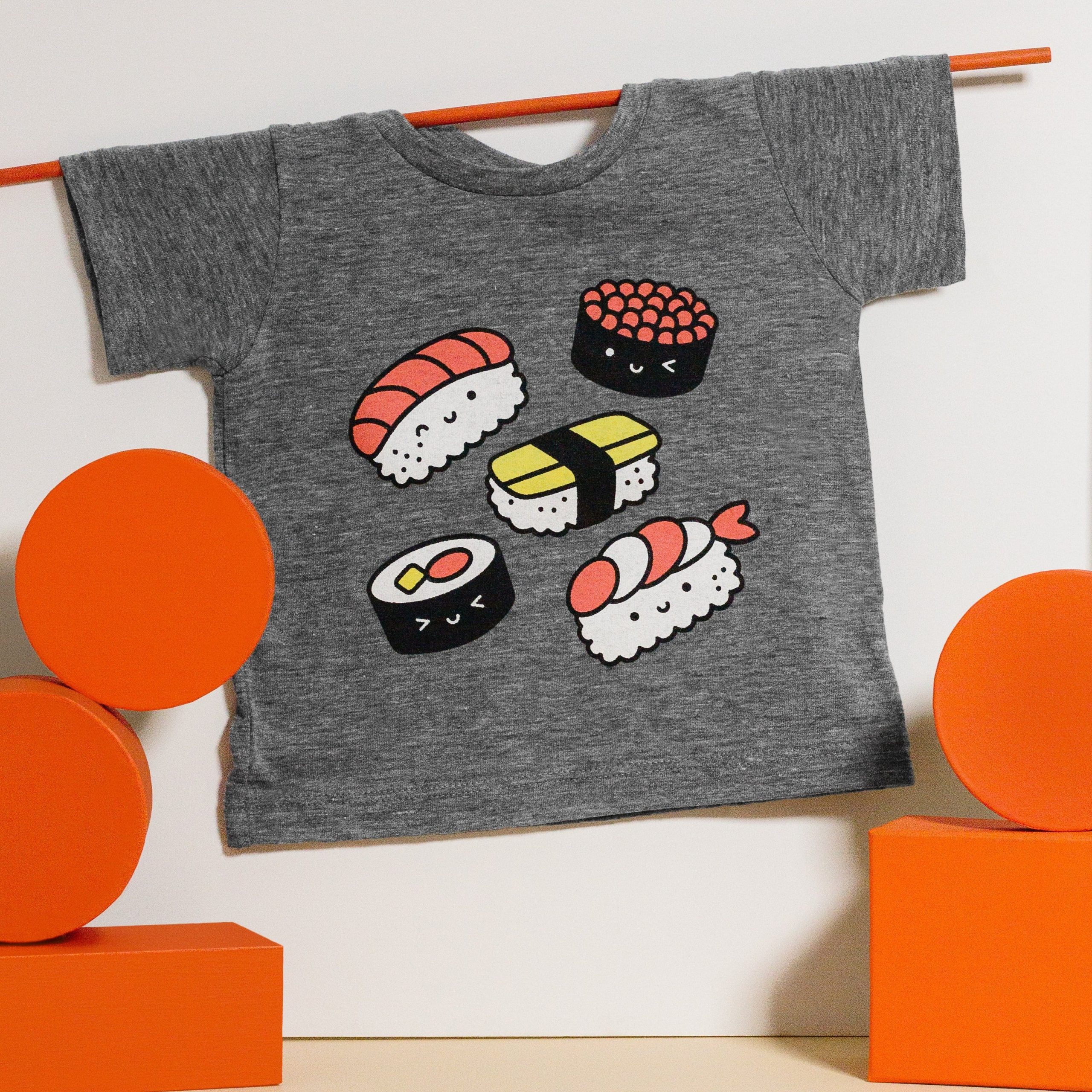 Kawaii Sushi Baby + Kid + Adult Graphic Tee