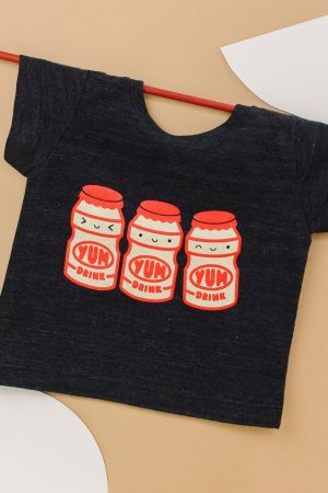 Kawaii Yogurt Drink Baby + Kid + Adult Graphic Tee