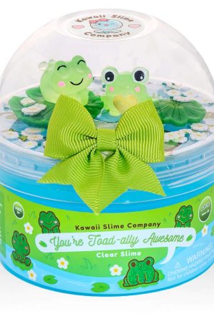 You're Toad-ally Awesome Clear Slime