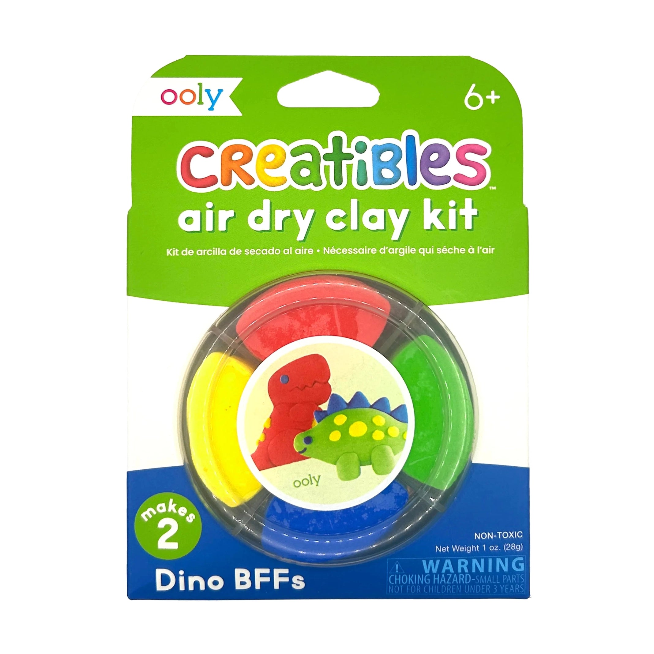 Creatibles Air Dry Clay BFF's Kit - Dino Pals - Image 2