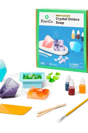 Crystal Ombre Geode Soapmaking Kit