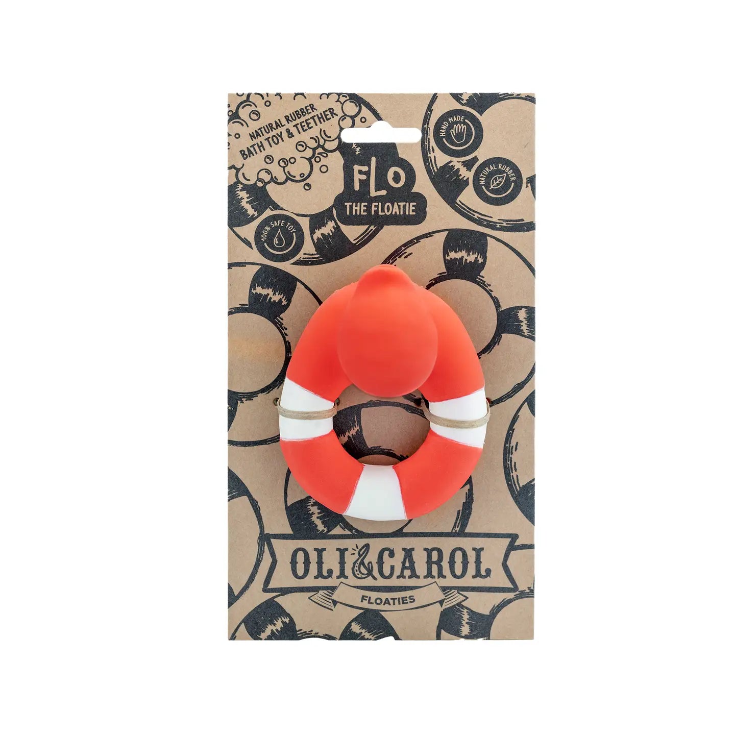 Red Floatie Duck Bath Toy