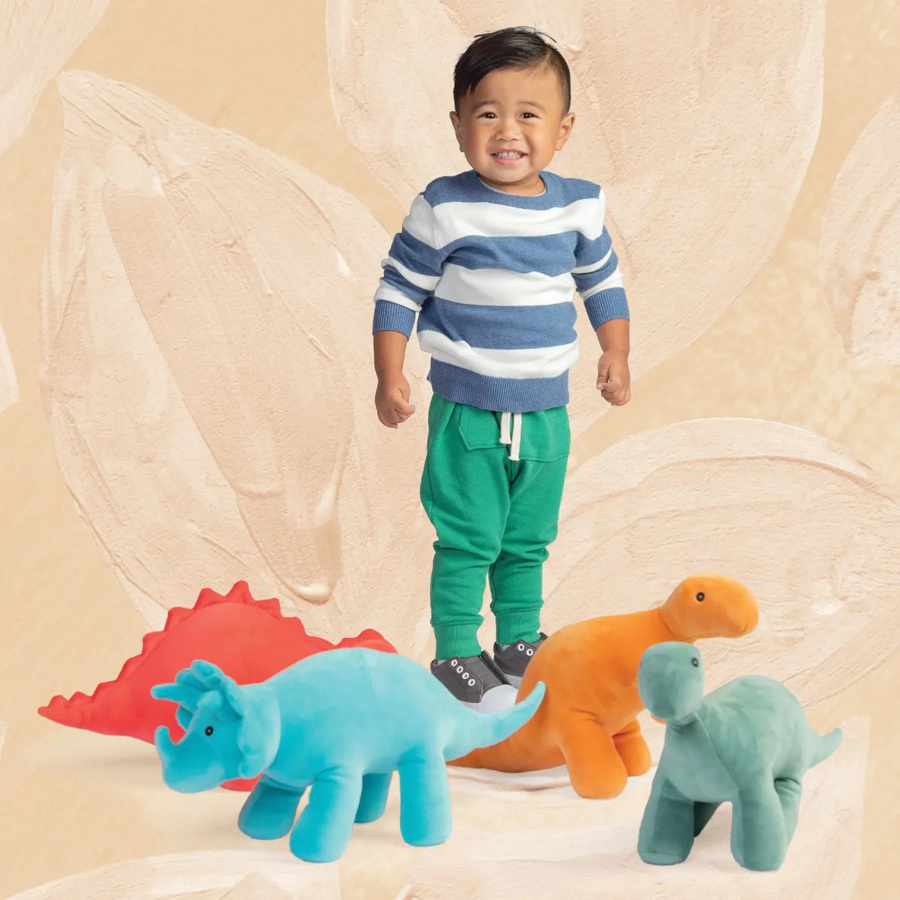 Velveteen Dino Gummy Stegosaurus Plush - Image 4