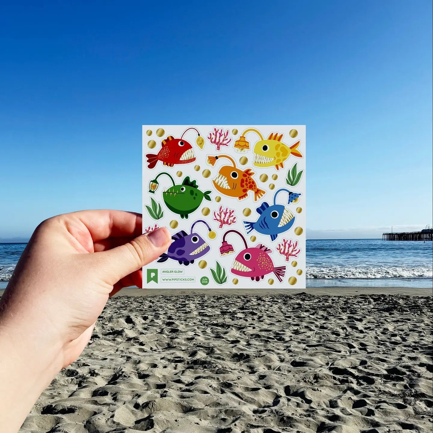 Angler Glow Sticker Sheet - Image 2