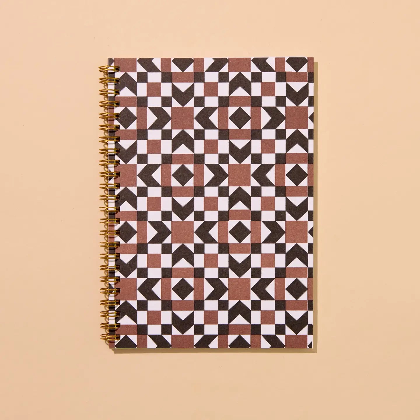 Autumn Quilt Letterpress Spiral Notebook - Image 2