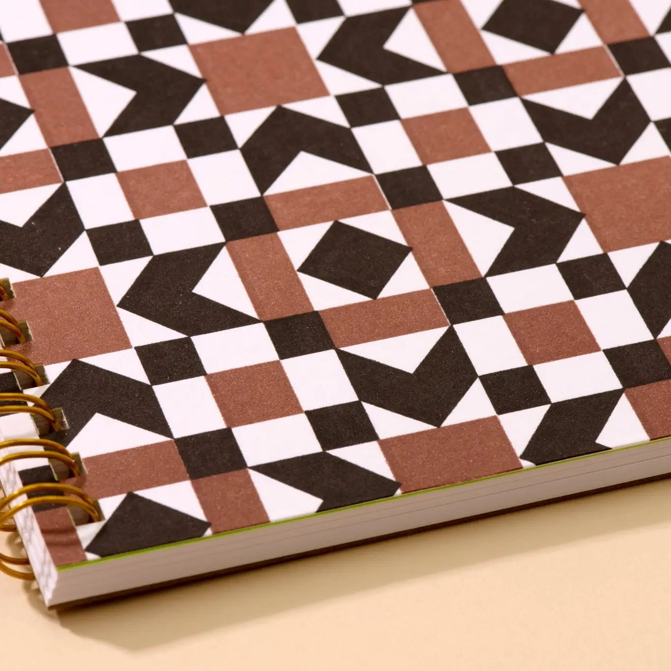 Autumn Quilt Letterpress Spiral Notebook - Image 5