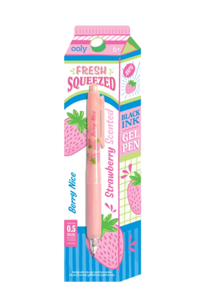 Strawberry Fresh Squeezed Scented Gel Pen