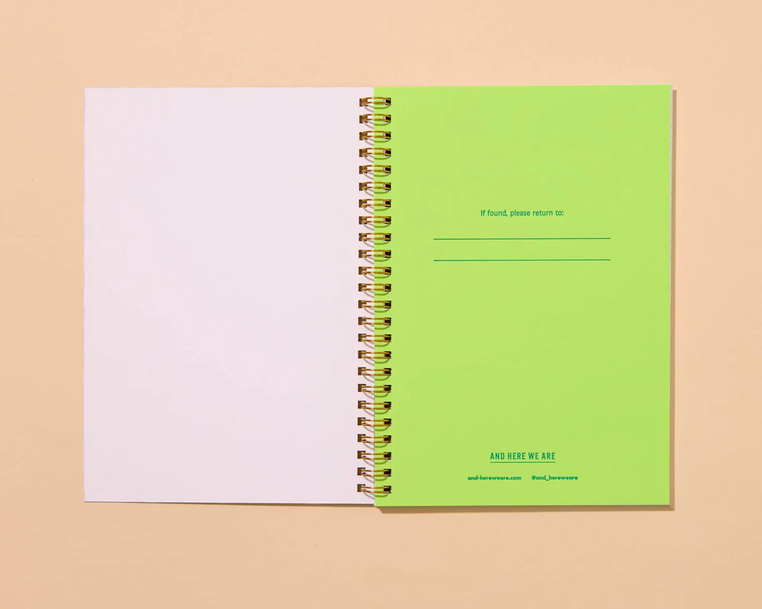 Tomato Letterpress Spiral Notebook - Image 6