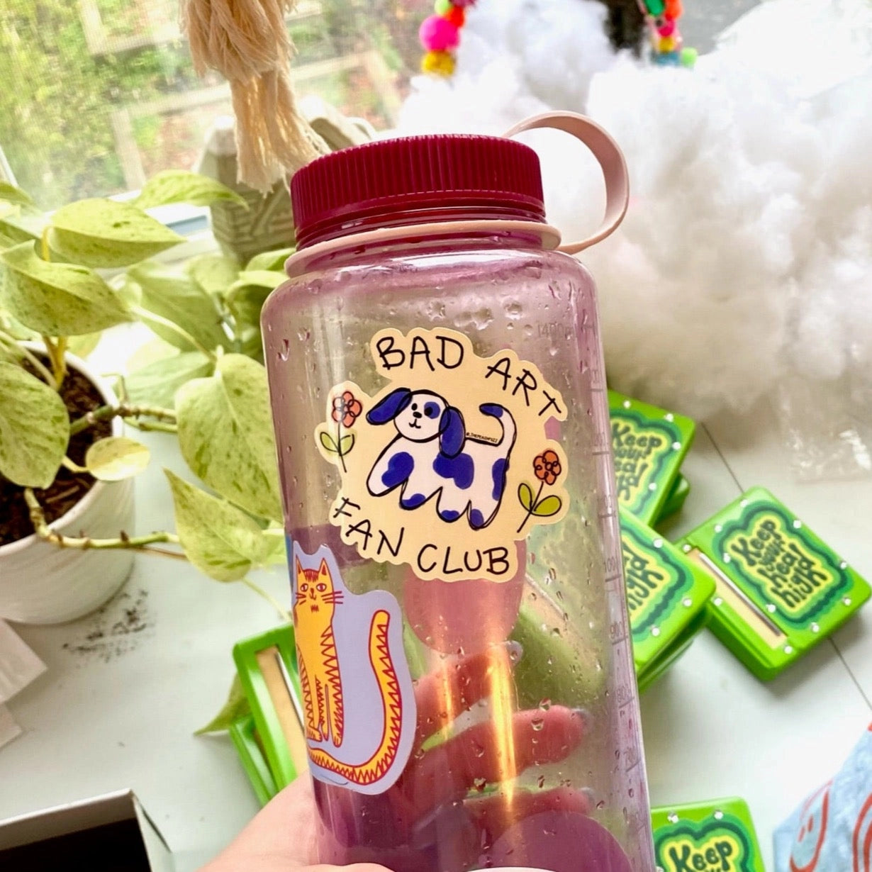 Bad Art Fan Club Sticker - Image 2