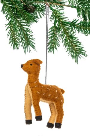 SALE Deer Ornament