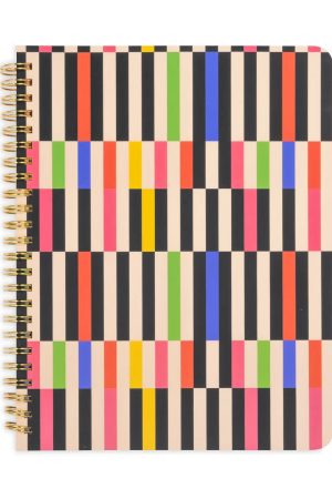 Mid Century Stripe Rough Draft Mini Notebook