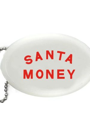 SALE Santa Money Coin Pouch