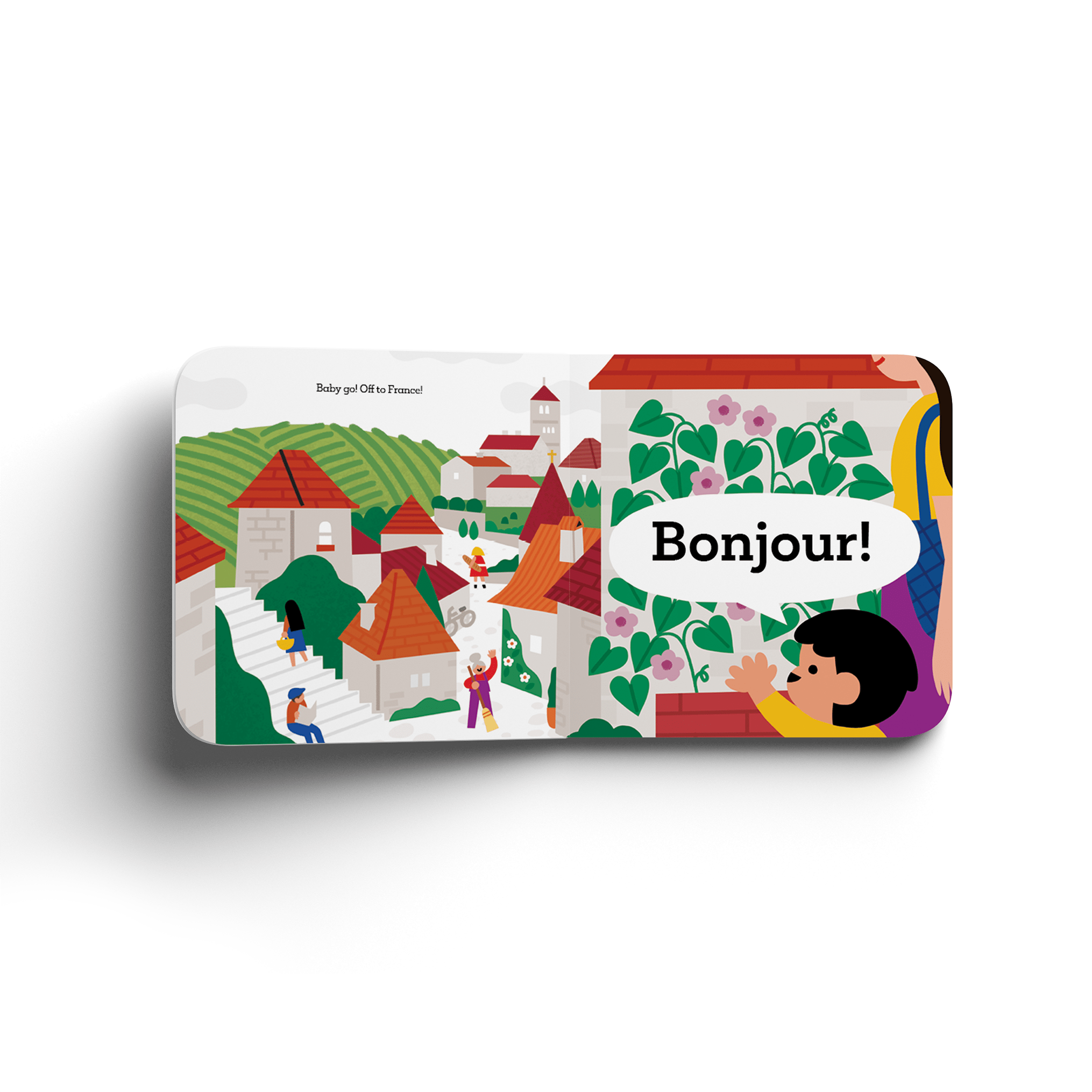 Baby Go! France Board Book by Vanessa Lee Christensen & Audrey Lee - Image 2