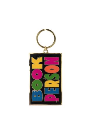 Book Person Keychain