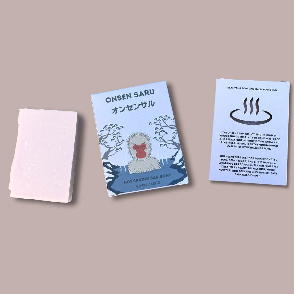 Onsen Saru Hot Spring Bar Soap - Image 4