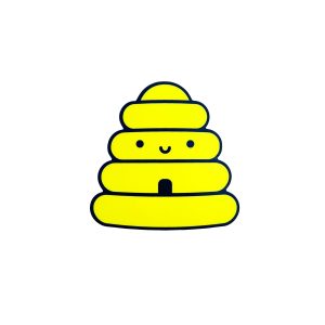 Beehive Vinyl Sticker