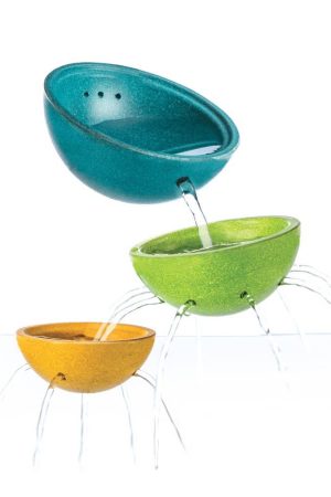 Fountain Bowl Bath Toy Set