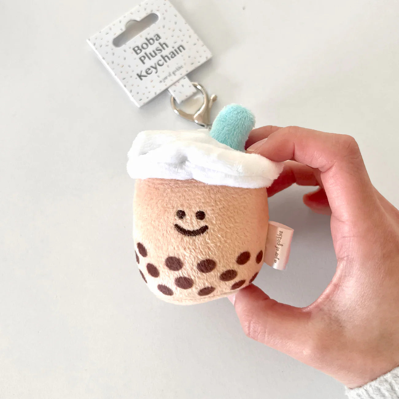 Mini Boba Tea Plushie Keychain - Image 4